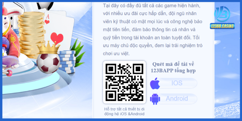 Cách tải app 123B về Android